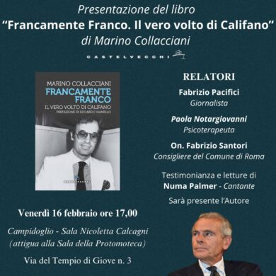 “Francamente Franco”, la presentazione del libro di Collacciani su Califano