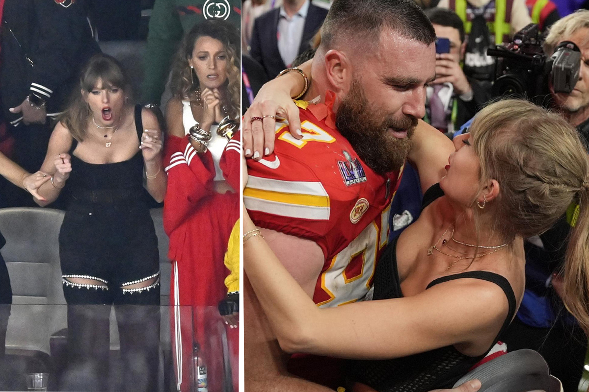 Superbowl 2024, Kansas City Chiefs leggendari. Taylor Swift scatenata per Travis Kelce Superbowl 2024, Kansas City Chiefs leggendari. Taylor Swift scatenata per Travis Kelce