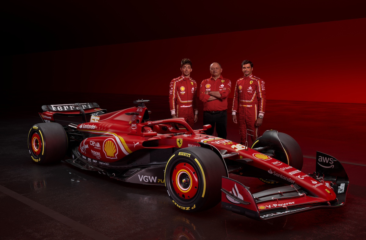 La nuova Ferrari SF-24 debutta a Fiorano, pronta per stagione record