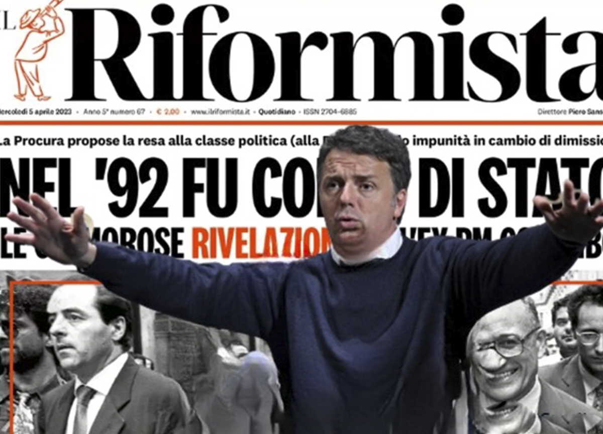 Il tormento di Renzi: dopo solo dieci mesi lascia la direzione del Riformista Il tormento di Renzi: dopo solo dieci mesi lascia la direzione del Riformista