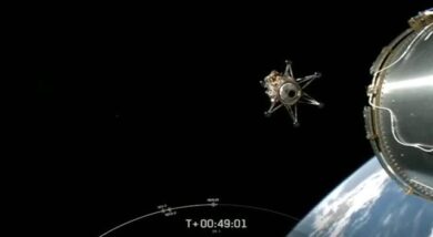 Spazio, il lander americano IM-1 Odysseus in viaggio verso la Luna