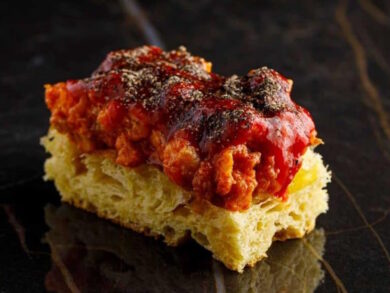 Pizza al coccodrillo, la pazza idea di un cuoco calabrese