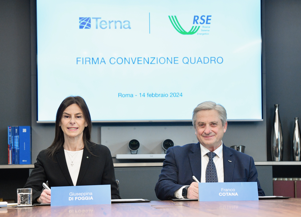 Terna, con RSE per lo sviluppo di progetti in ambito energetico e ambientale Terna, con RSE per lo sviluppo di progetti in ambito energetico e ambientale