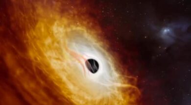 Spazio, scoperto uno dei più grandi (e voraci) buchi neri mai osservati nell’universo