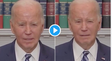 Joe Biden se la prende con Trump ma si blocca: la strana pausa diventa virale