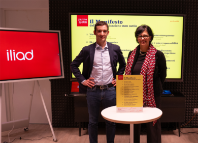 iliad firma il Manifesto della Comunicazione Non Ostile