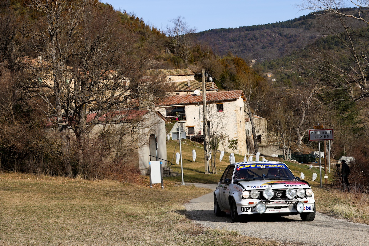 26° Rallye Monte-Carlo Historique: Decremer e Hugo Vincono su Opel Ascona 400