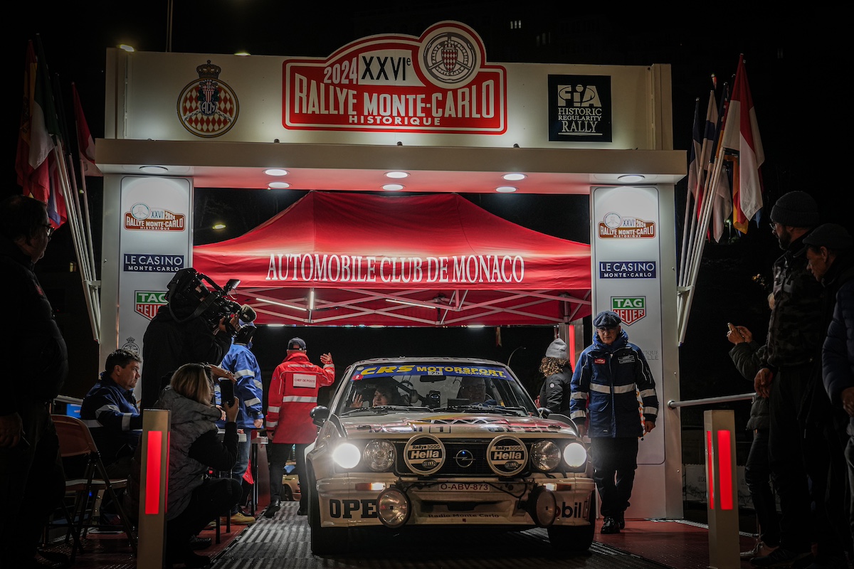 26° Rallye Monte-Carlo Historique: Decremer e Hugo Vincono su Opel Ascona 400