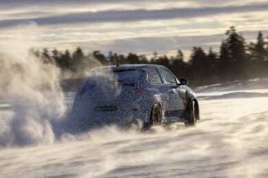 Alpine A290: debutto nei test artici per la City Car elettrica sportiva