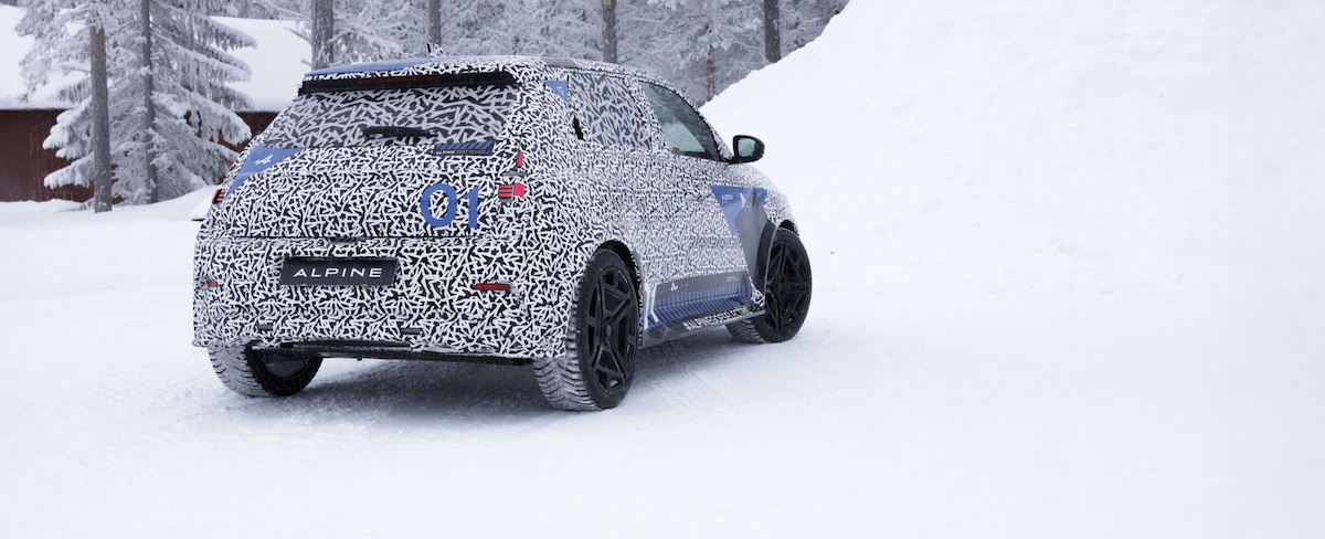 Alpine A290: debutto nei test artici per la City Car elettrica sportiva
