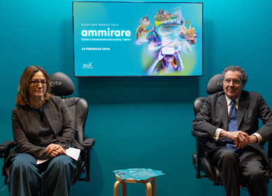 Intesa Sanpaolo: presentata la nuova sala ‘Ammirare’ al Museo del Risparmio