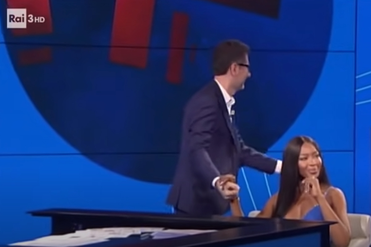 Che Tempo Che Fa: Naomi Campbell ospite. Quella volta che pianse in studio da Fabio Fazio… Che Tempo Che Fa: Naomi Campbell ospite. Quella volta che pianse in studio da Fabio Fazio…
