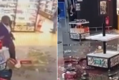 Hostess perde il lavoro e devasta il duty free: paura a Fiumicino. VIDEO