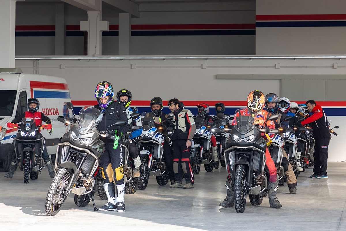 Inaugurato il nuovo Honda True Adventure Offroad Academy a Carpenedo