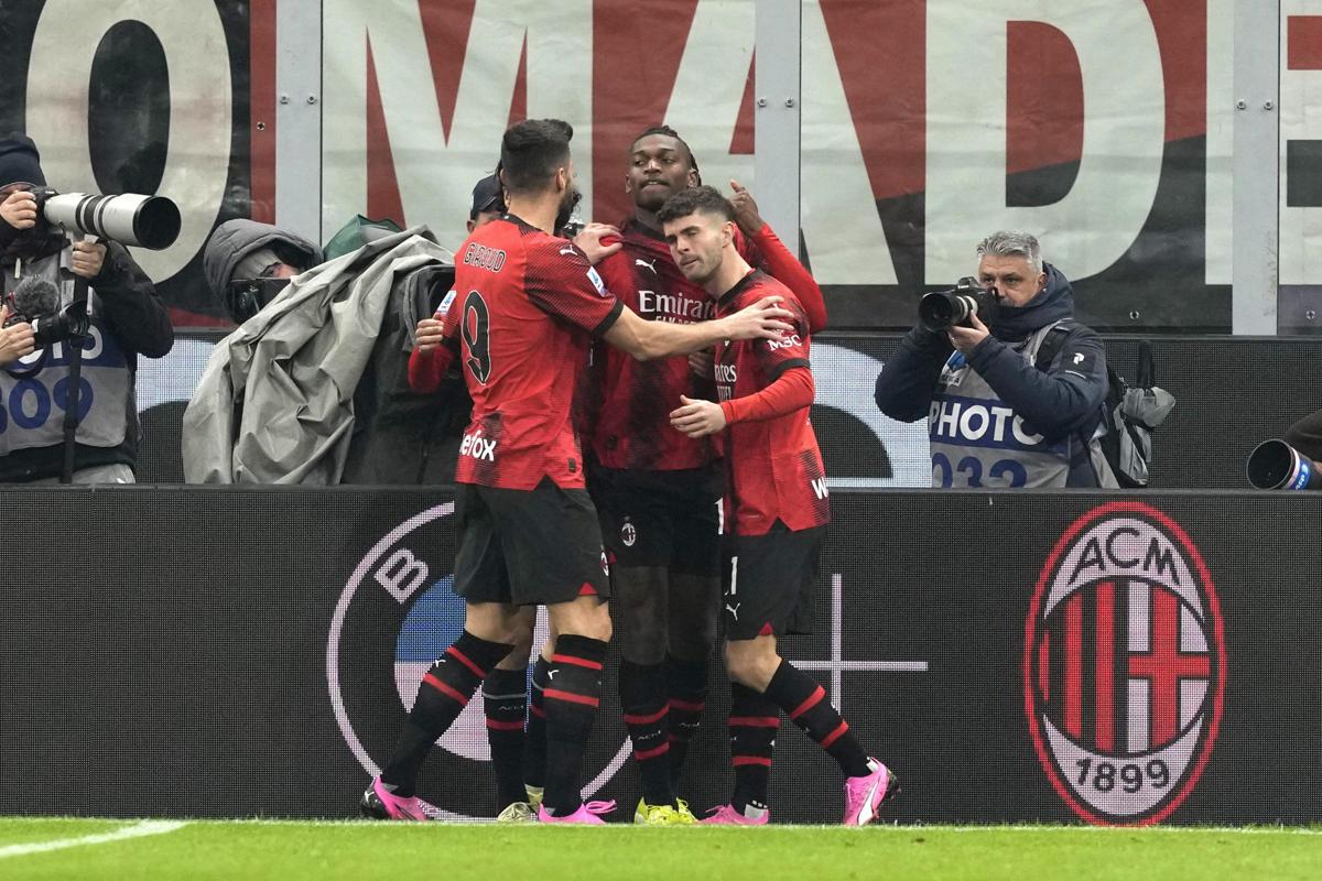 Galleria foto 'Leao show non basta, Milan-Atalanta 1-1. Pioli su Gasperini: “Certe cose mi danno fastidio”' - foto 1