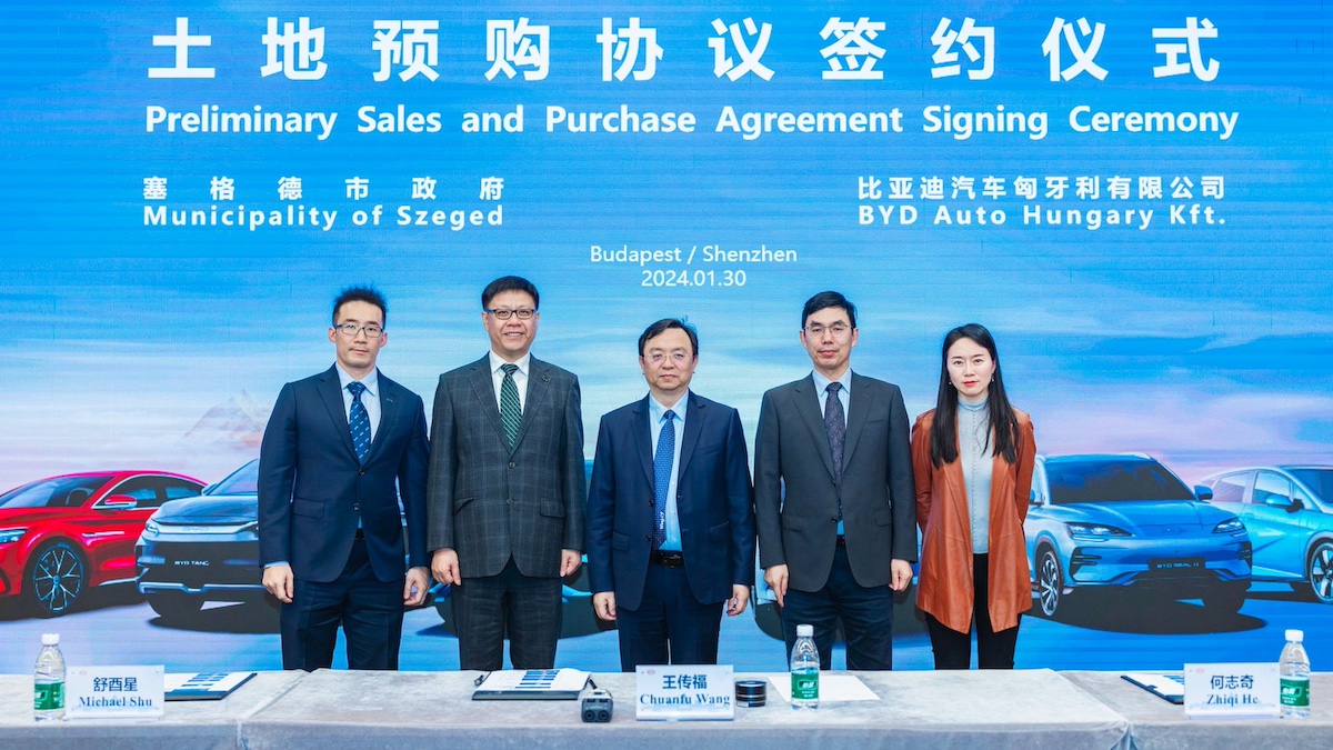 Il Governo Italiano punta su BYD per rafforzare il settore automotive