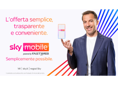 Sky Mobile, Alessandro Del Piero è il testimonial del nuovo spot