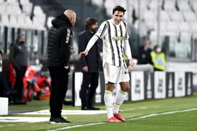 Juventus e Allegri in ansia per le condizioni di Federico Chiesa