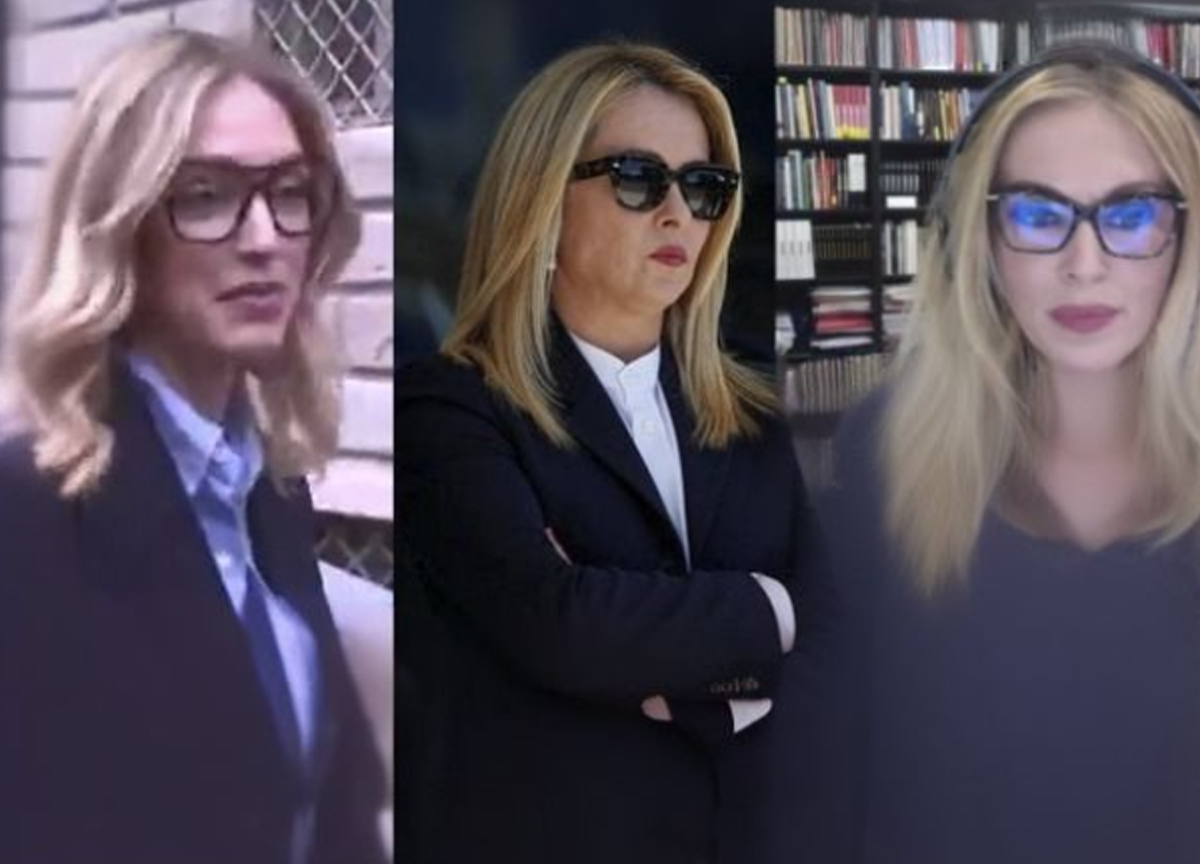 Chiara Ferragni, Giorgia Meloni e Roberta Bruzzone Chiara Ferragni, Giorgia Meloni e Roberta Bruzzone