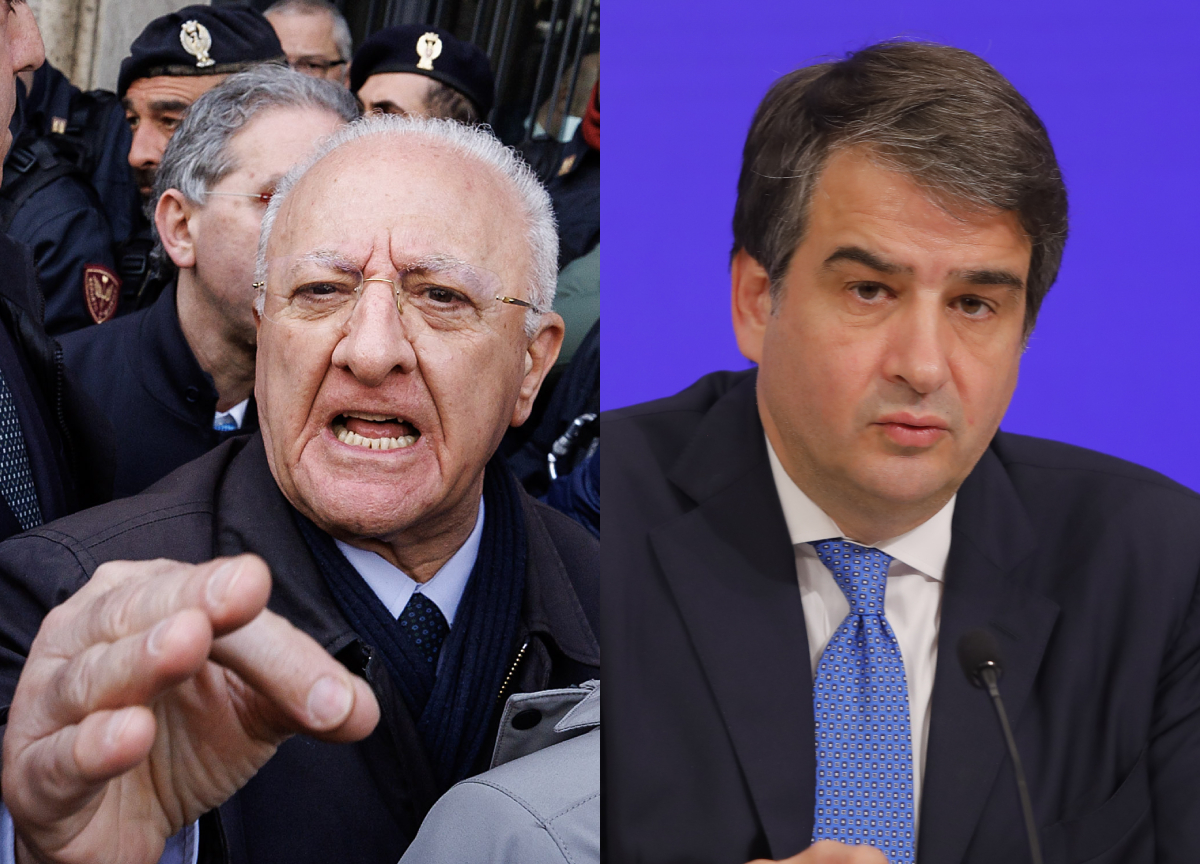 Fondi Fsc: Vinceno De Luca querela il ministro Fitto per diffamazione Fondi Fsc: Vinceno De Luca querela il ministro Fitto per diffamazione