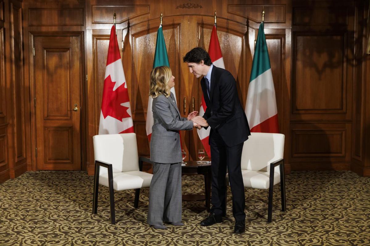 Meloni Trudeau, annullato l’evento a Toronto per proteste pro Palestina Meloni Trudeau, annullato l’evento a Toronto per proteste pro Palestina