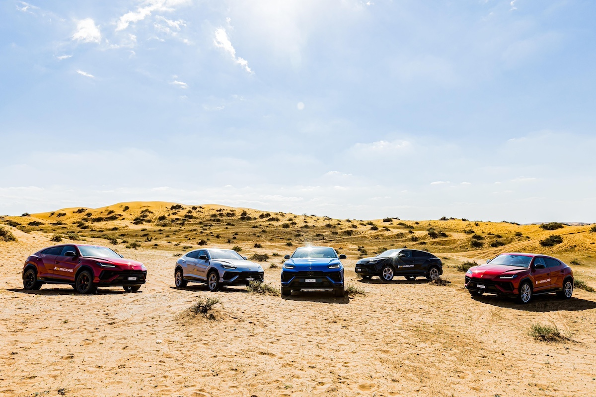 #SHEdrivesalambo: donne al volante della Urus S #SHEdrivesalambo: donne al volante della Urus S
