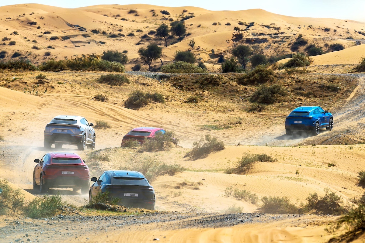 #SHEdrivesalambo: donne al volante della Urus S #SHEdrivesalambo: donne al volante della Urus S