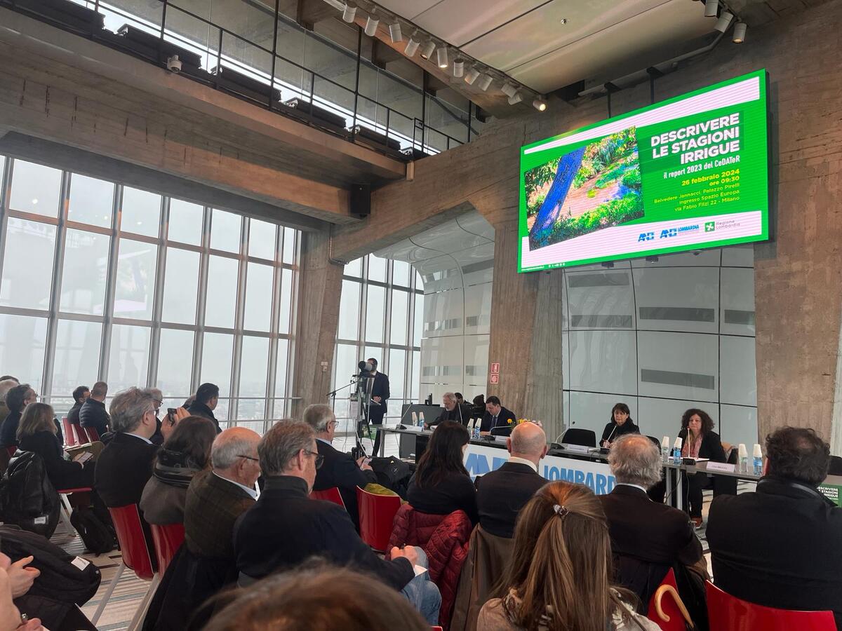 ANBI: illustrato il Report sulla Stagione Irrigua in Lombardia 2023 ANBI: illustrato il Report sulla Stagione Irrigua in Lombardia 2023