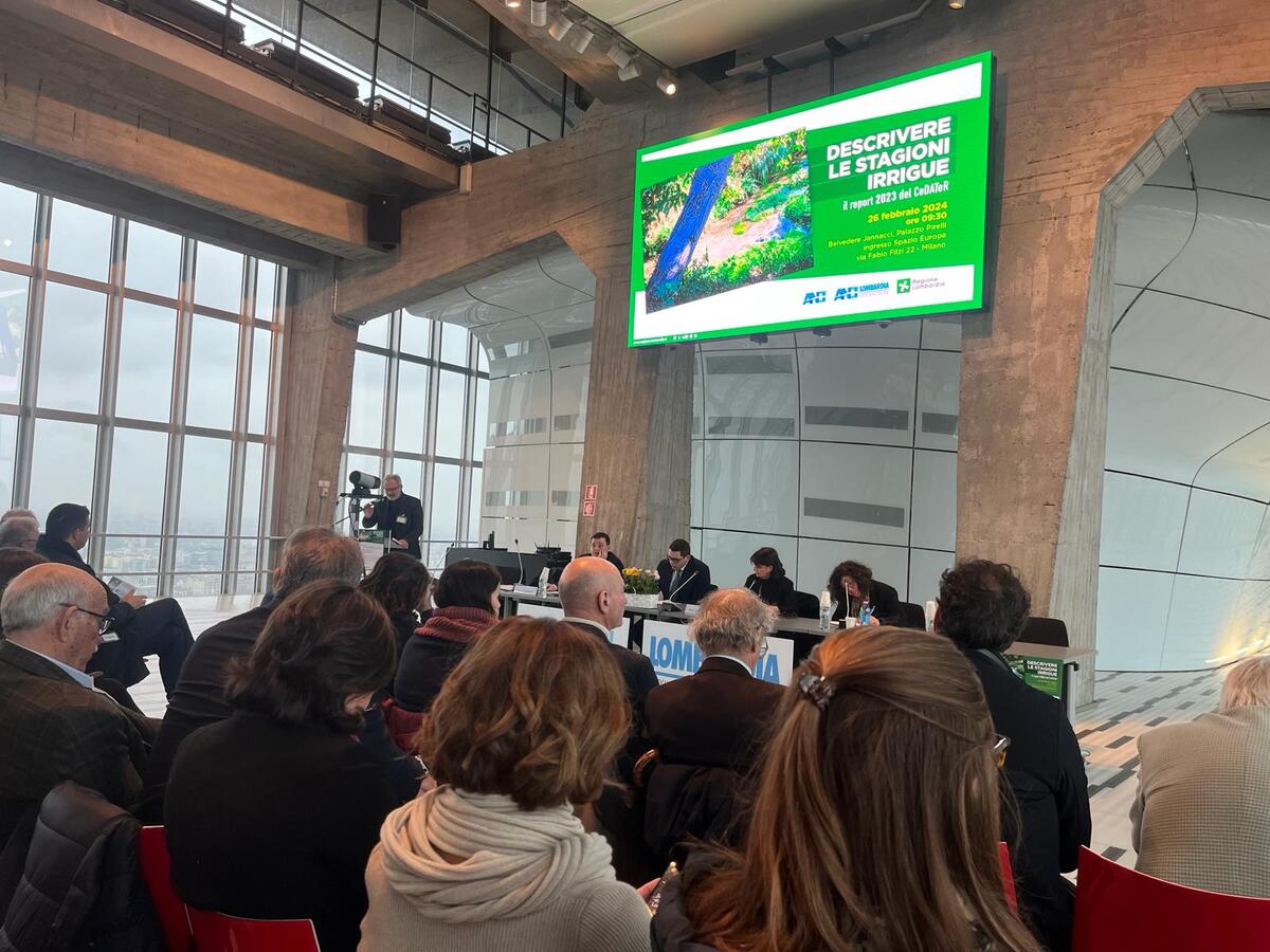 ANBI: illustrato il Report sulla Stagione Irrigua in Lombardia 2023 ANBI: illustrato il Report sulla Stagione Irrigua in Lombardia 2023