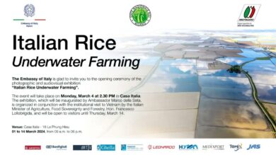 Il riso italiano in mostra ad Hanoi, inaugurata la rassegna fotografica