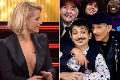 Fiorello bomba su Michelle Hunziker a Sanremo 2025. “Dunque ci sono già tre..”