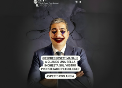 Ferragni in copertina come un clown: bufera sul settimanale “L’Espresso”