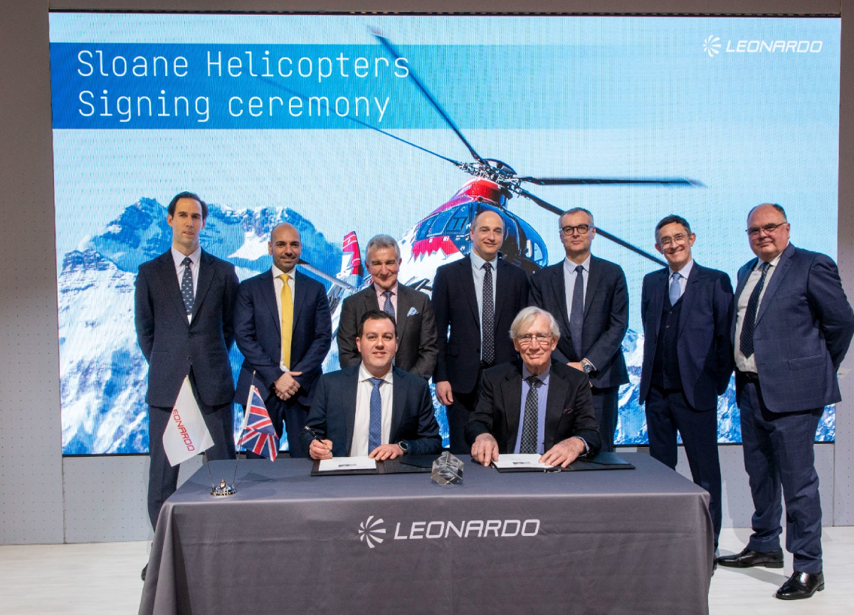 Leonardo e Sloane, rafforzata la collaborazione in UK e Irlanda Leonardo e Sloane, rafforzata la collaborazione in UK e Irlanda