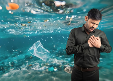 Allarme microplastiche nelle arterie: raddoppiato rischio infarto e ictus