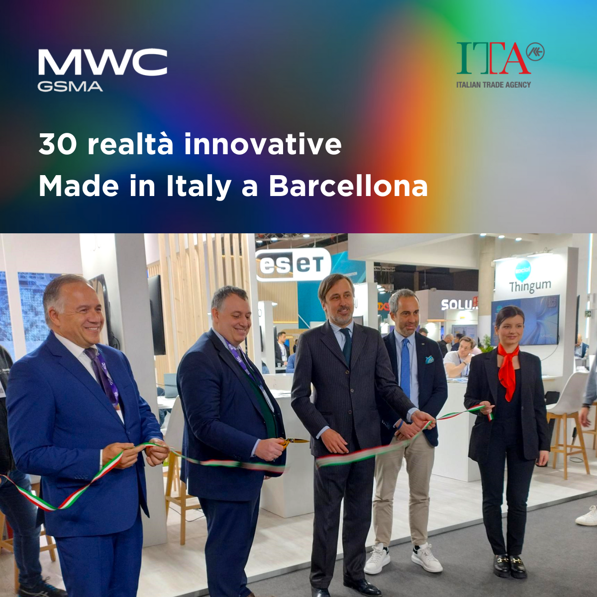 La partecipazione italiana al MWC 2024: 30 realtà innovative a Barcellona La partecipazione italiana al MWC 2024: 30 realtà innovative a Barcellona
