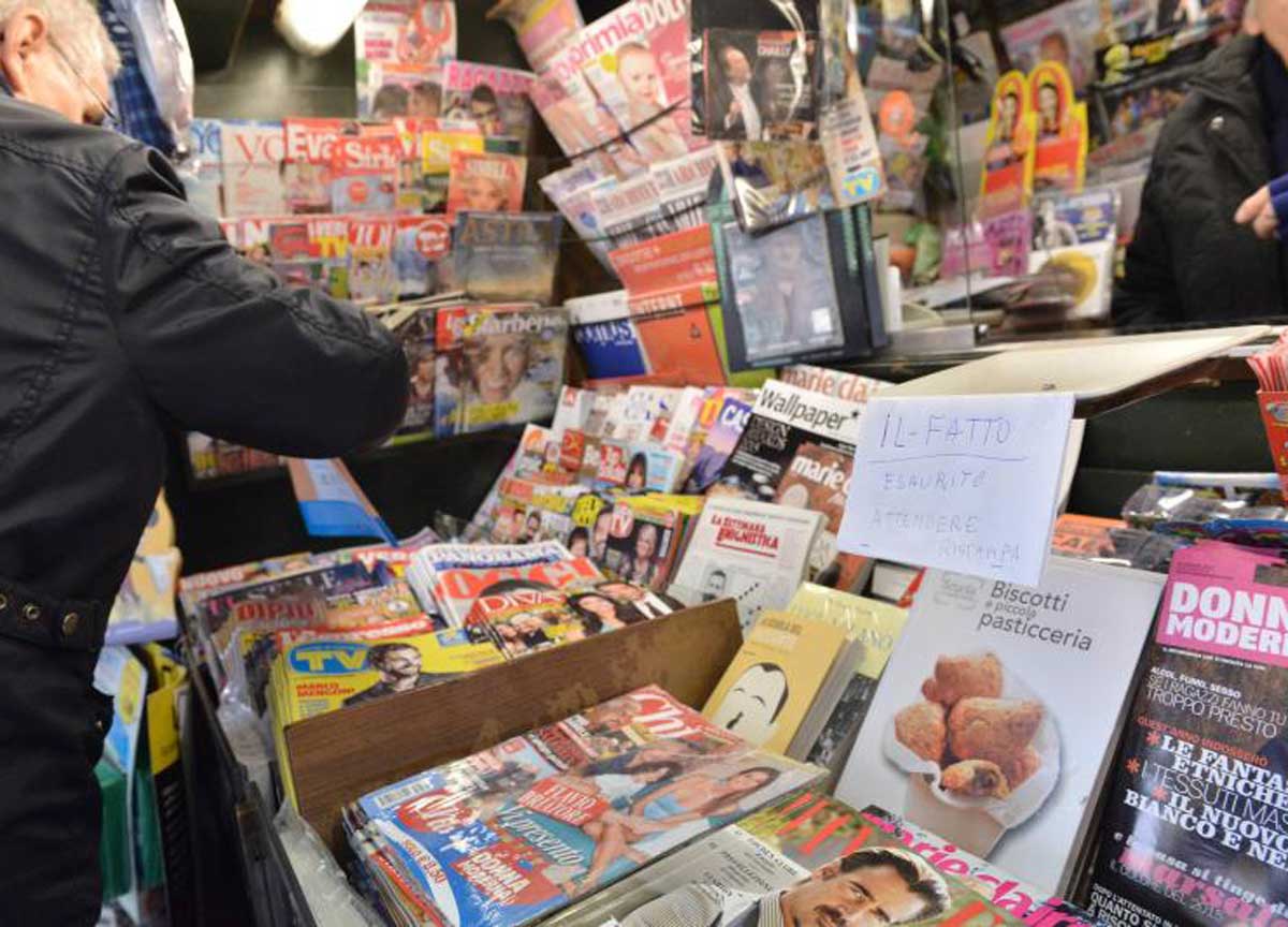 Edicole, rivolta contro gli aumenti del Comune: 25 marzo, sciopero e protesta Edicole, rivolta contro gli aumenti del Comune: 25 marzo, sciopero e protesta