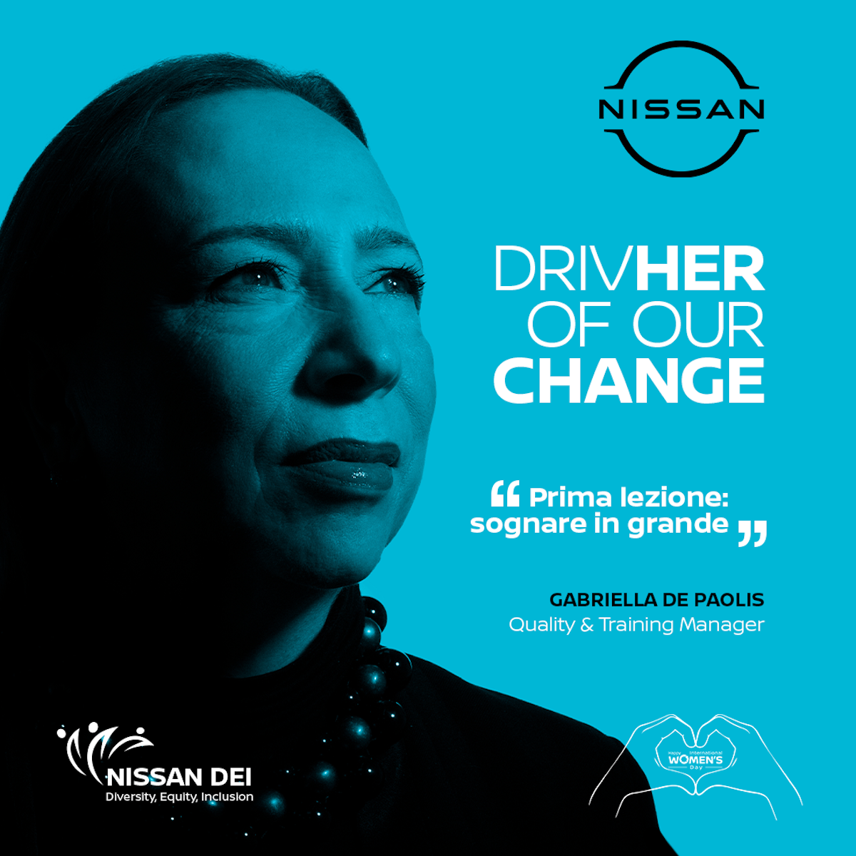 Nissan Italia: 35% donne, leader in diversità e inclusione Nissan Italia: 35% donne, leader in diversità e inclusione