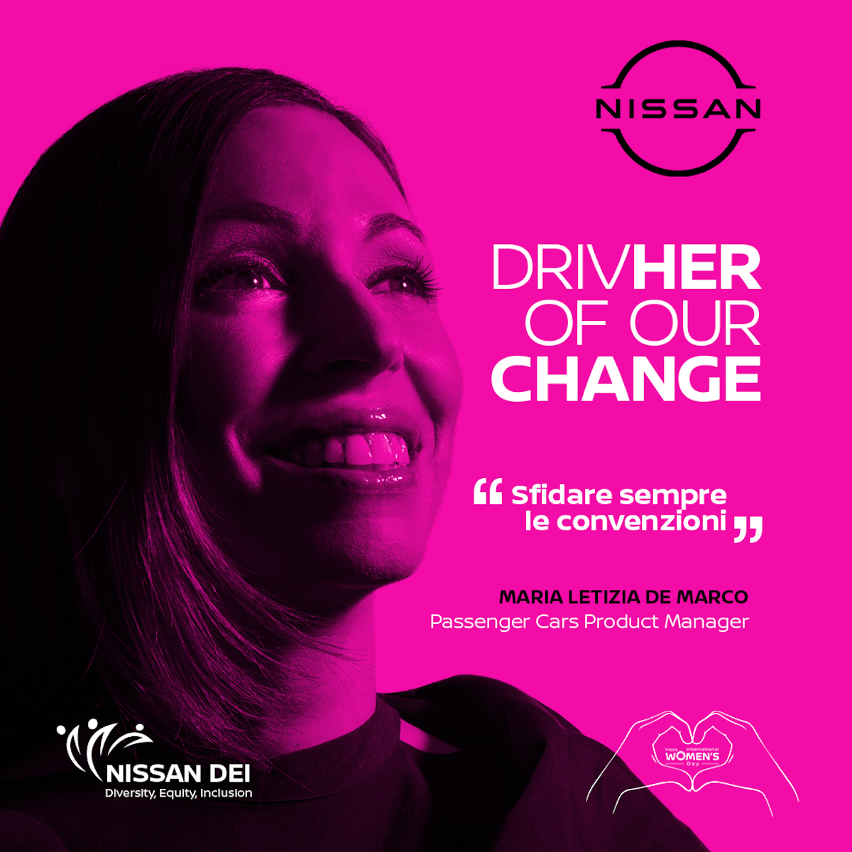 Nissan Italia: 35% donne, leader in diversità e inclusione Nissan Italia: 35% donne, leader in diversità e inclusione