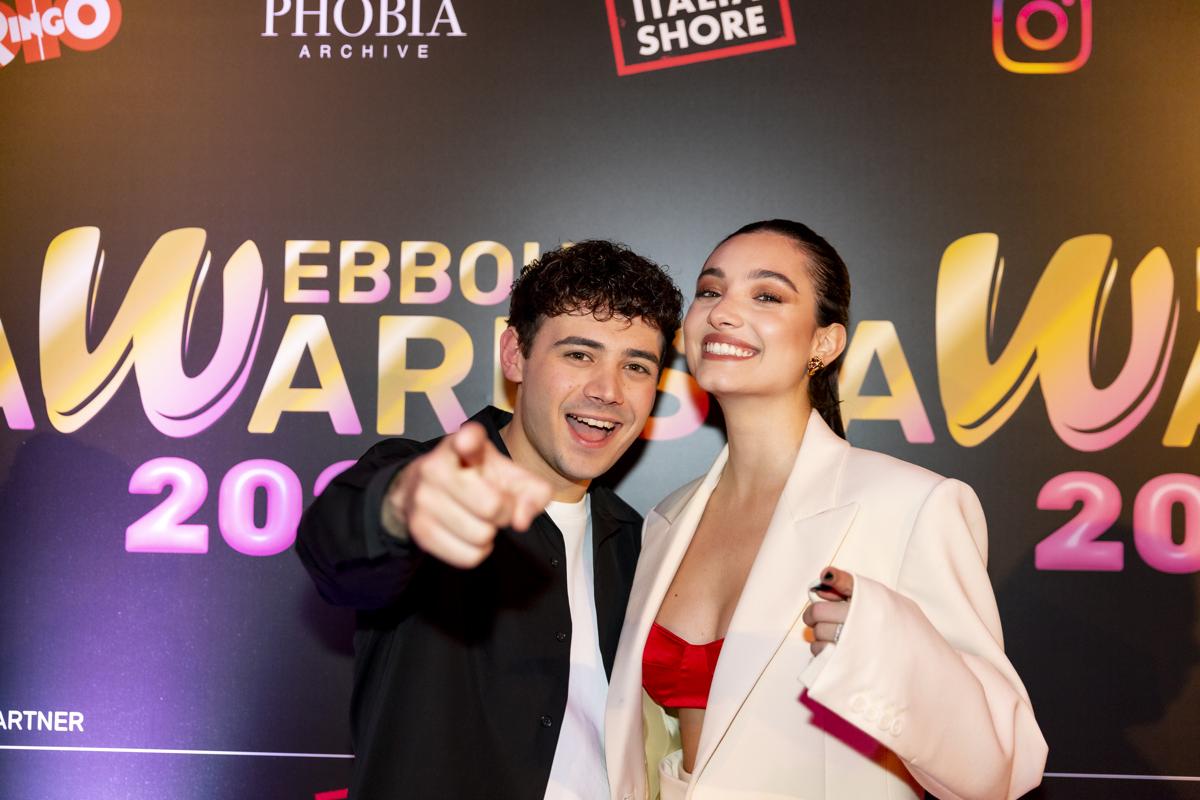 Webboh Awards conduttori Gabriele Vagnato e Mariasole Pollio (1)
