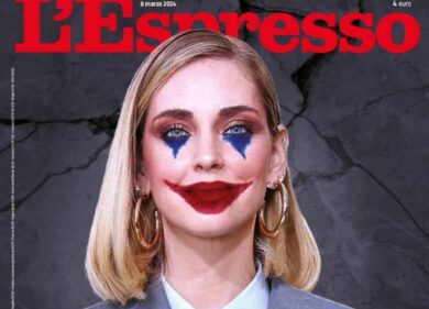 L’Espresso, copertina sulla Ferragni-Joker è contro il Potere e il politically correct