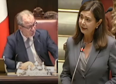 Mulè richiama l’Aula mentre parla Boldrini: “Impossibile andare avanti così, state in silenzio”