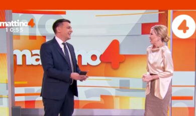 Ascolti tv, Panicucci parte bene. Mattino 4 batte l’Aria che Tira