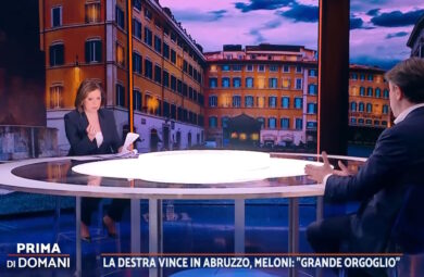 Ascolti tv, Berlinguer inizia bene la settimana. Gruber invece cala al 7%