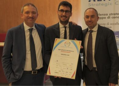 Top Utility 2024 premia la comunicazione di Gruppo CAP
