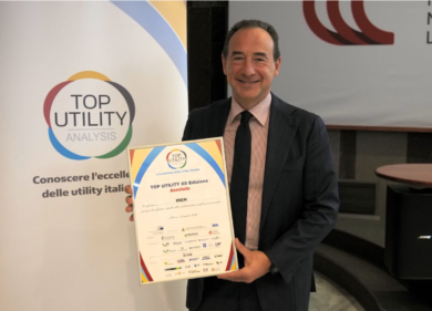 Gruppo Iren, ottenuto il Premio Top Utility 2024