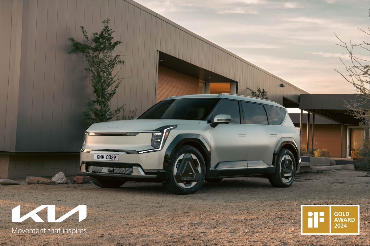 Kia si aggiudica 5  iF Design Awards 2024 con EV9
