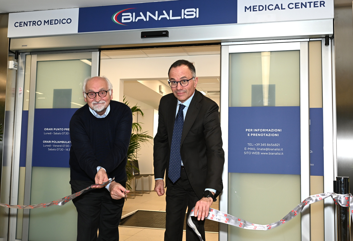 Bianalisi nuovo centro medico a Linate aeroporto per passeggeri e personale Bianalisi nuovo centro medico a Linate aeroporto per passeggeri e personale