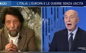 Guerra, Cacciari sbotta contro Mieli: “Vuoi dare del putiniano anche al Papa?”
