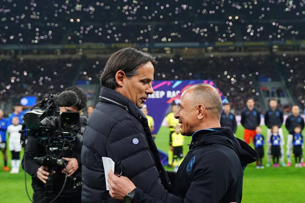 Inzaghi Calzona Inter Napoli
