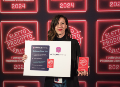 Octopus Energy vince il premio “Eletto Prodotto dell’Anno”
